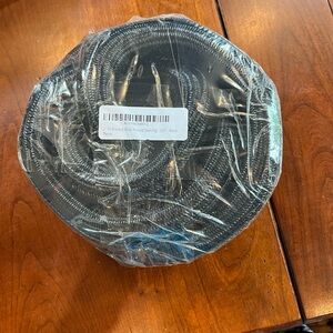 2” F6 Black Braided Wrap Around Sleeving 10 ft